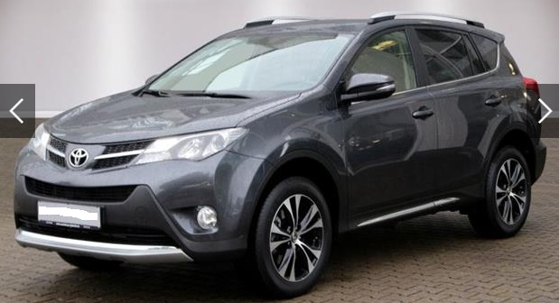 Left hand drive TOYOTA RAV 4 2.2 D-4D 